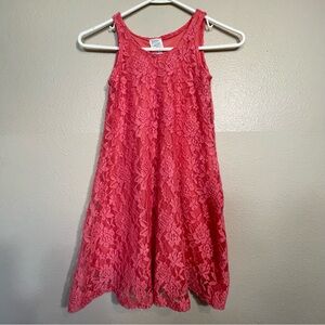 Rolla Coster Coral Lace Kids Dress